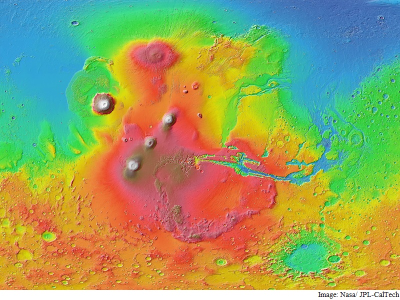 Two Large Meteorites Hit Mars 3.4 Billion Years Ago, Caused Tsunamis: Study