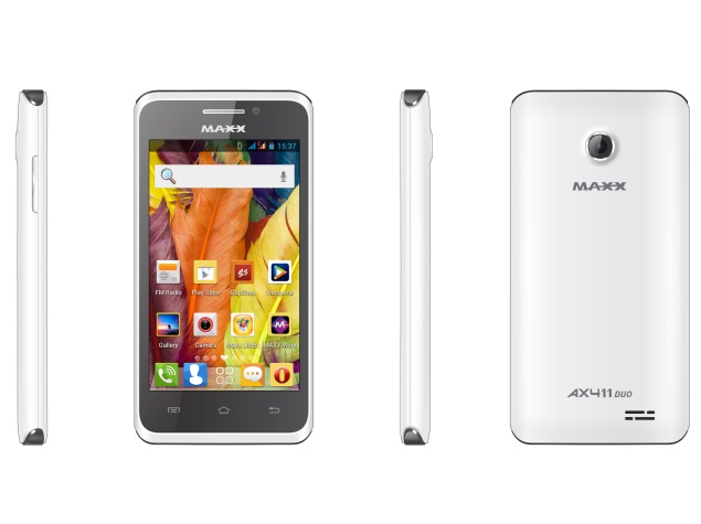 Maxx AX411 Duo with 4-inch IPS display launched at Rs. 3,999