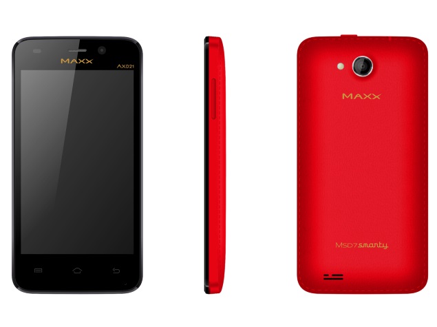 Maxx AXD21 MSD7 Smarty With Android 4.4 KitKat Launched at Rs. 4,020