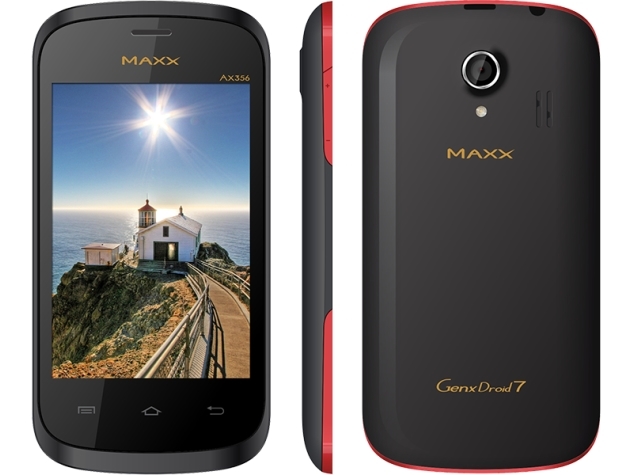 Maxx GenxDroid7 AX356 Dual-SIM Android Smartphone Launched at Rs. 3,696