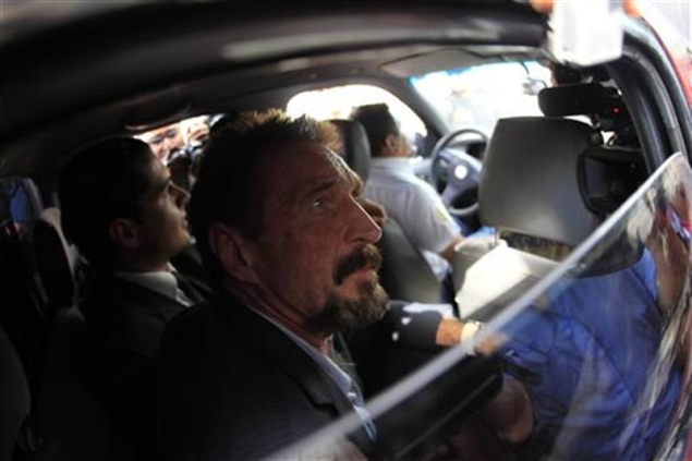 John McAfee back in US after being deported by Guatemala