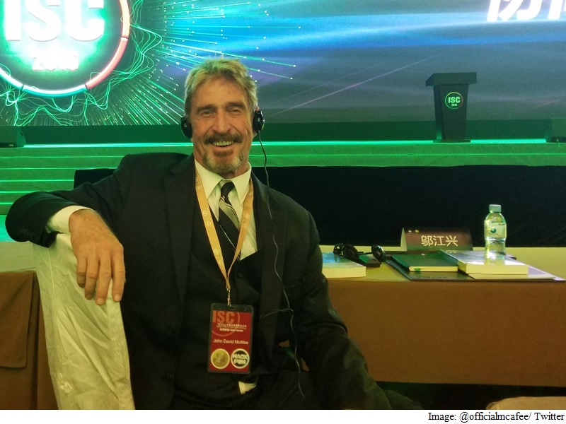 Software Maverick John McAfee Warns China of Hacking Weakness