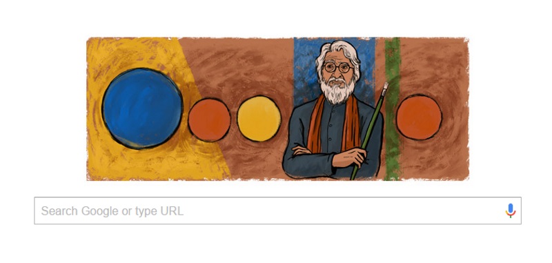 M.F. Husain's 100th Birth Anniversary Marked by Google Doodle on Thursday