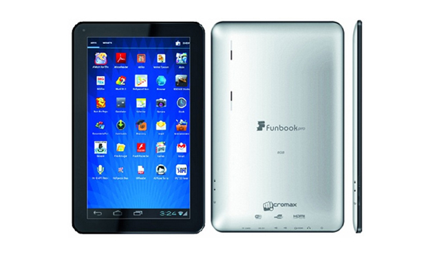 Micromax launches 10.1-inch Funbook Pro for Rs. 9,999