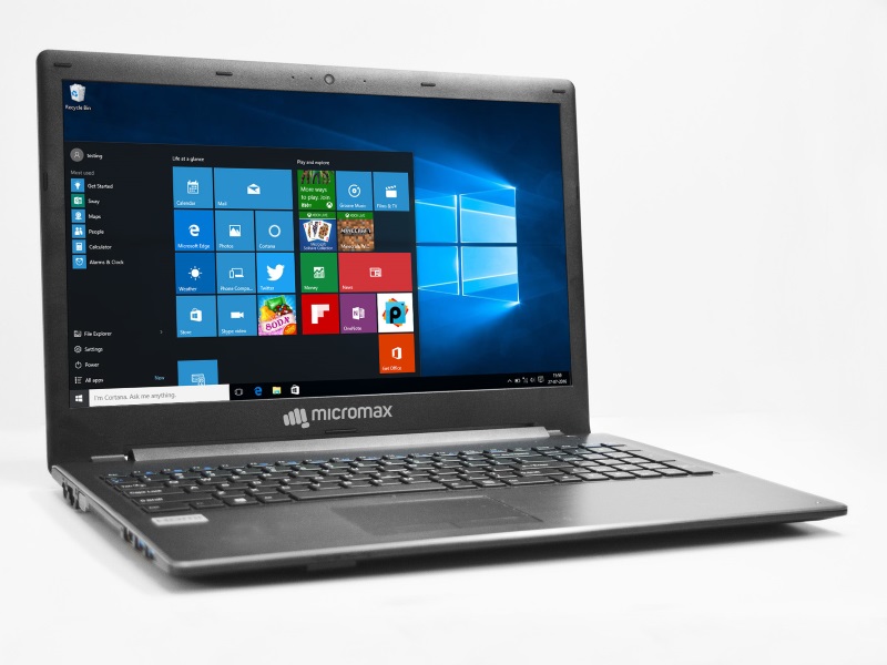 Micromax Alpha LI351 Windows 10 Laptop With 15.6-Inch Display Launched at Rs. 26,990