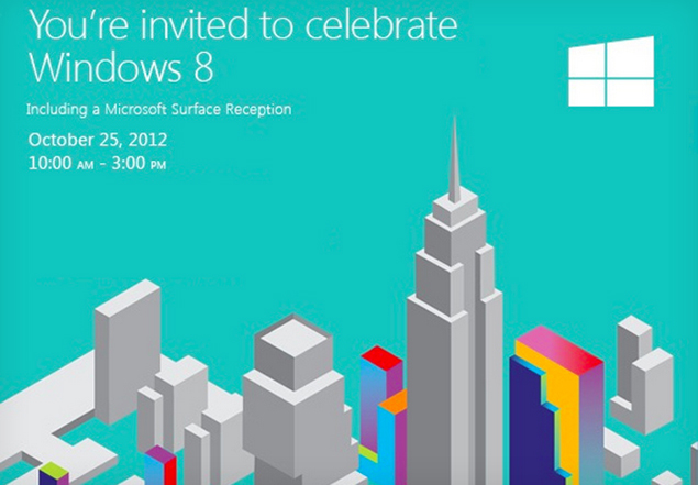 Microsoft to launch Surface tablets at midnight on October 26