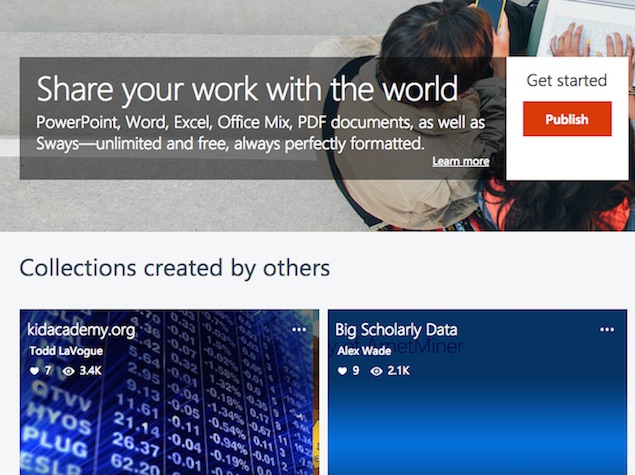 Microsoft 'Docs' Document Sharing Platform Now Available to All Microsoft 'Docs' Document Sharing Platform Now Available to All