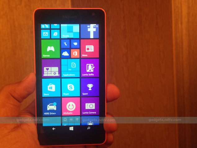 Microsoft Lumia 535 Dual SIM: First Impressions