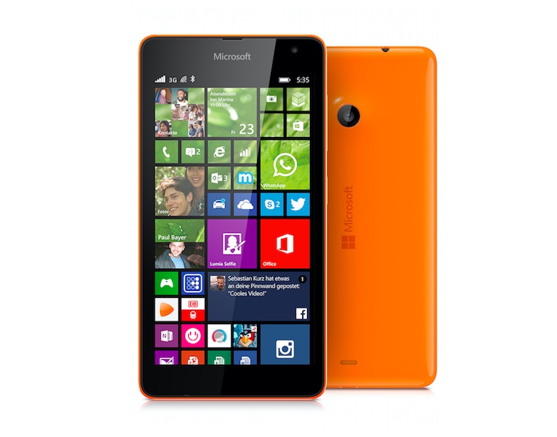 Microsoft Lumia 535 Set to Launch in India on November 26