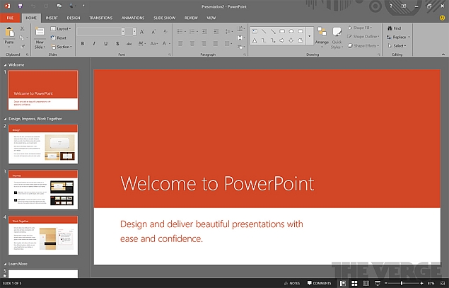 Microsoft Office 16 Design, Features Tipped in Purported Screenshots
