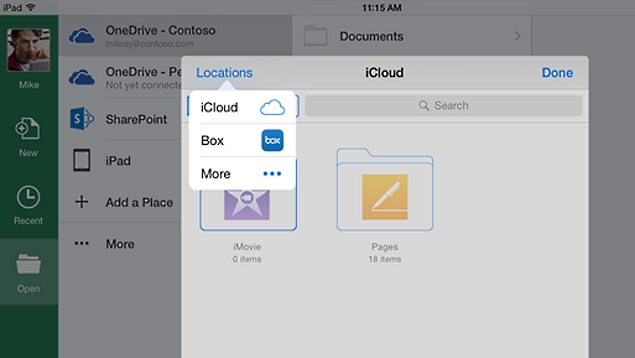 Microsoft Office Apps for iOS Get Third-Party Cloud Storage Support