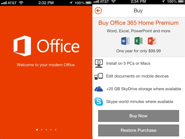 Microsoft Office for iPhone app review