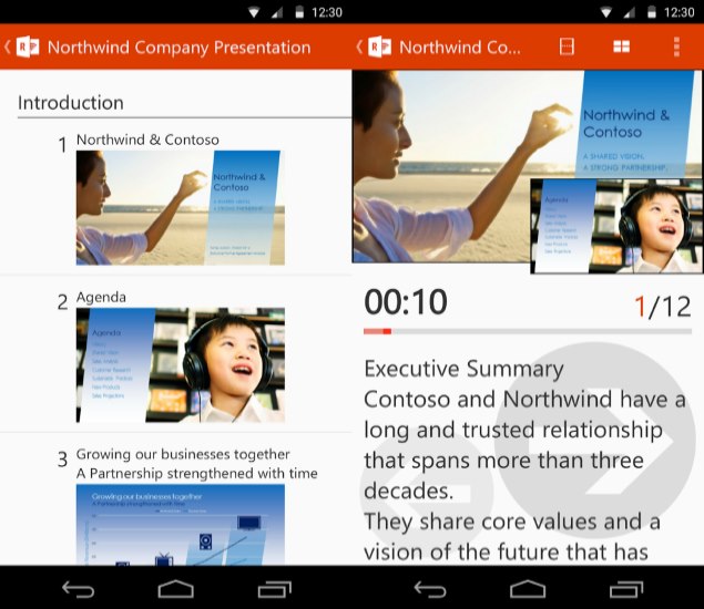 Microsoft Office Remote Lets Users Control Presentations via Android Devices