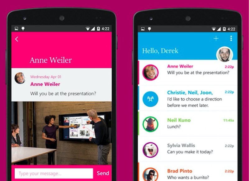 Microsoft 'Send' Email Messenger App Now Available for Android