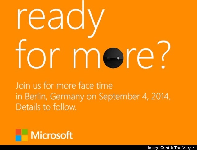 Microsoft Teases Selfie-Focused Smartphone Launch at September 4 Event