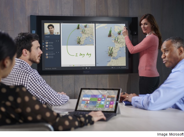 Microsoft to Sell Big-Screen Surface Hub for Up to $20,000