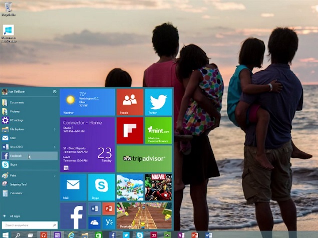 Windows 10 to Release 'Early Next Fall': Microsoft COO