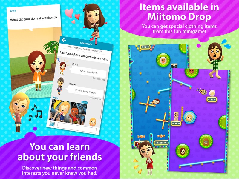 Nintendo's First Smartphone Game 'Miitomo' Finally Released