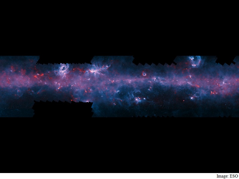 Map of Milky Way's Star-Forming Gases Lend a Stunning View of the Galaxy