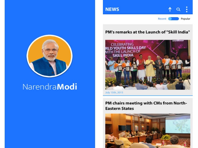 Narendra Modi Mobile App Now Available for iOS Users