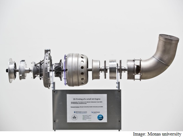 Australian Researchers Unveil World's First 3D-Printed Jet Engine