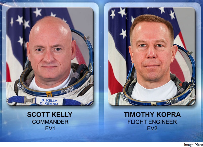 ISS Astronauts to Move Stalled Rail Car in Spacewalk on Monday