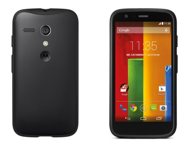 Moto G Forte with rugged Grip Shell listed on company's site ...