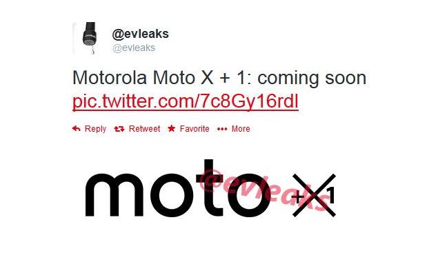 'Moto X + 1' tipped as the Moto X successor that's due this summer