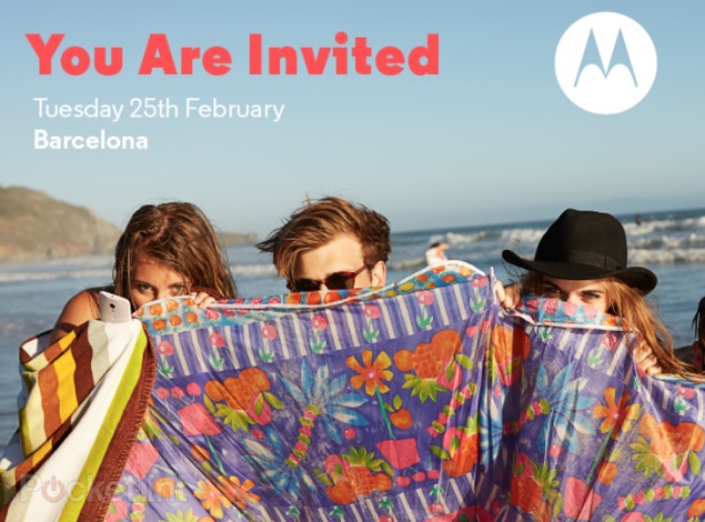 Motorola announces MWC 2014 event scheduled for February 25