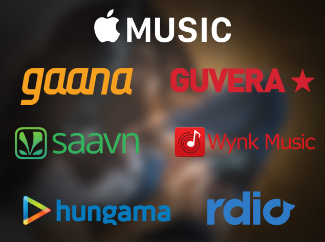 Apple Music, Wynk, Gaana, Saavn, Rdio, Guvera, or Hungama: Which Is the Best Music Streaming Service in India?