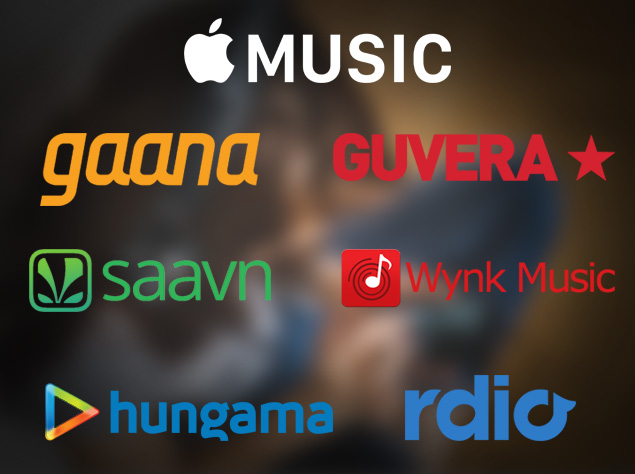 Apple Music, Wynk, Gaana, Saavn, Rdio, Guvera, or Hungama: Which Is the Best Music Streaming Service in India? Apple Music, Wynk, Gaana, Saavn, Rdio, Guvera, or Hungama: Which Is the Best Music Streaming Service in India?