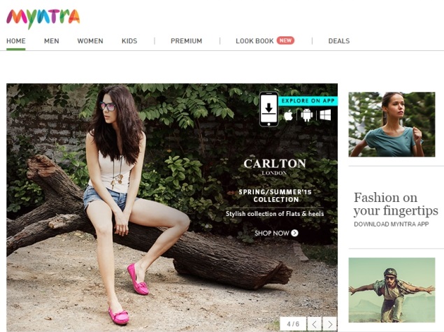 Myntra to Shutter Desktop Website, Go App-Only