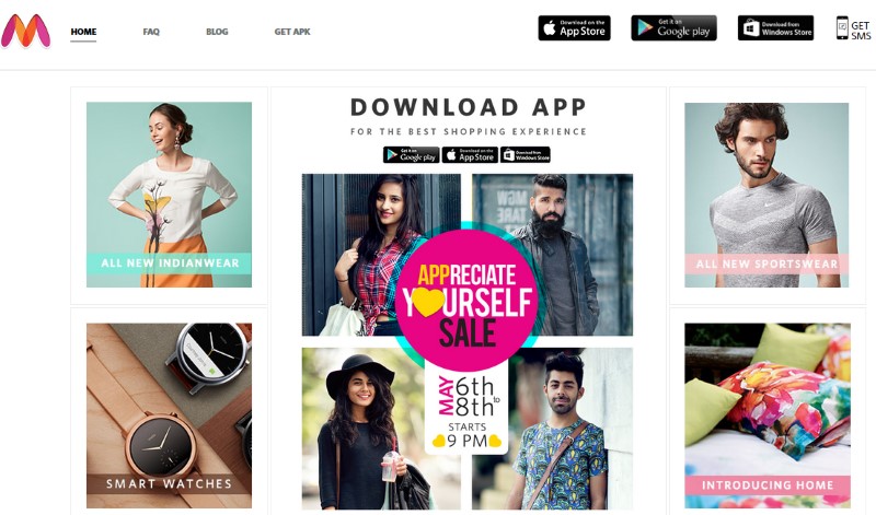 Myntra Says Expects 15-20 Percent of Sales to Come From Website