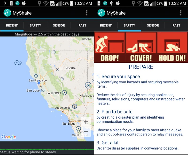 New App Turns Android Smartphones Into Earthquake Detectors