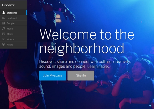New Myspace combines social networking with streaming music