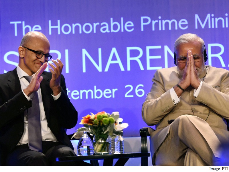 Microsoft to Bring Low-Cost Broadband to Half a Million Villages in India