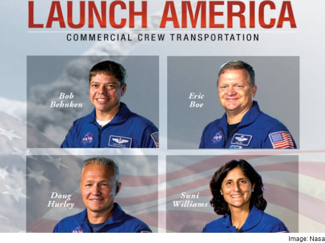 Nasa Picks 4 Astronauts to Fly First Commercial Space Missions