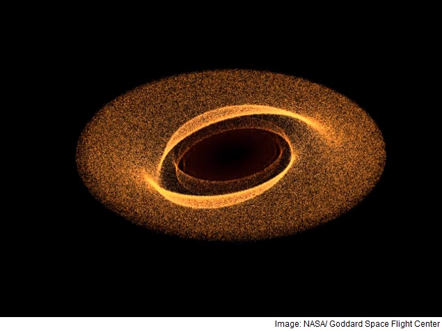 Nasa Simulation Reveals Planet Making Waves in Nearby Debris Disk