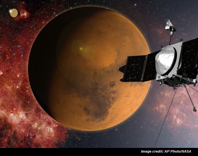 Nasa's MAVEN Spacecraft Enters Mars Orbit