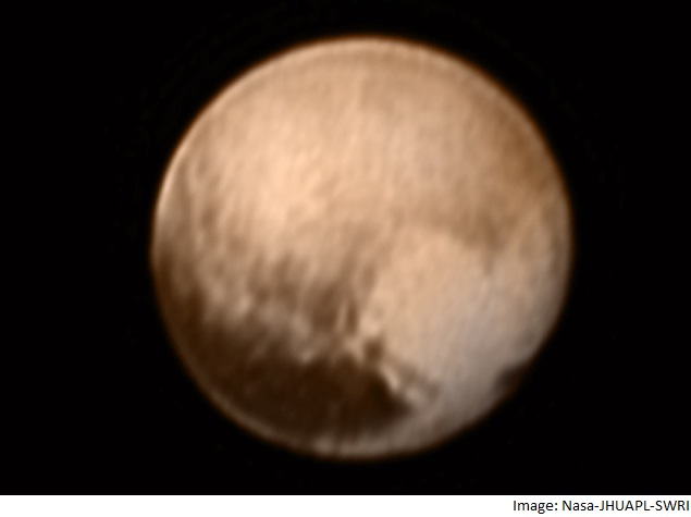 Nasa's New Horizons Probe Spots Heart-Shaped Area on Pluto
