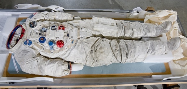 Smithsonian Turns to Kickstarter to Save Armstrong's Spacesuit