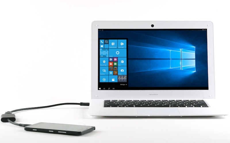 NexDock Claims to Turn Windows 10 Mobile Smartphones, Mini-PCs Into Laptops