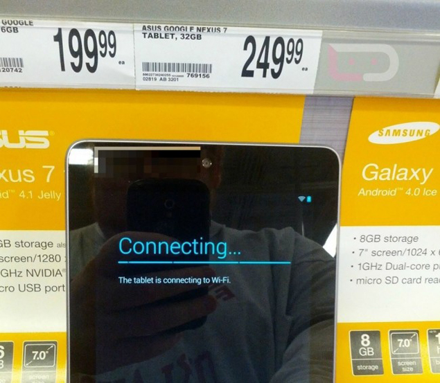 Google Nexus 7 32GB spotted for $249, 16GB down to $199