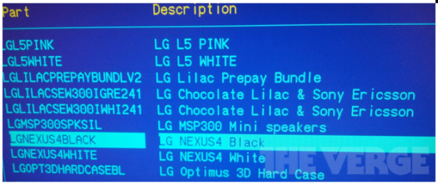 Next Nexus to be dubbed LG Nexus 4, coming on October 29?