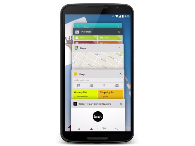 Android 5.0 Lollipop App Switcher 'Random Card' Bug Affecting Some Users