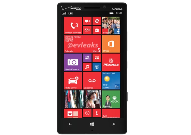 Nokia Lumia 929 for Verizon leaked with alleged press render 
