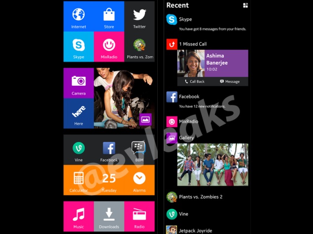 Nokia Normandy's custom Android UI purportedly leaked in screenshots
