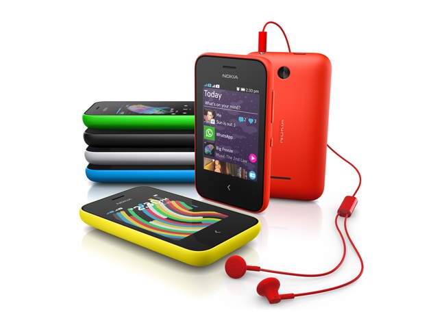 Nokia 220 and Asha 230 feature phones unveiled at MWC 2014