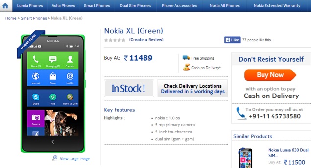 Nokia XL Dual SIM Review