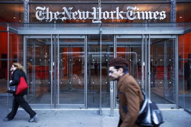 New York Times website suffers an outage due to 'server problem'